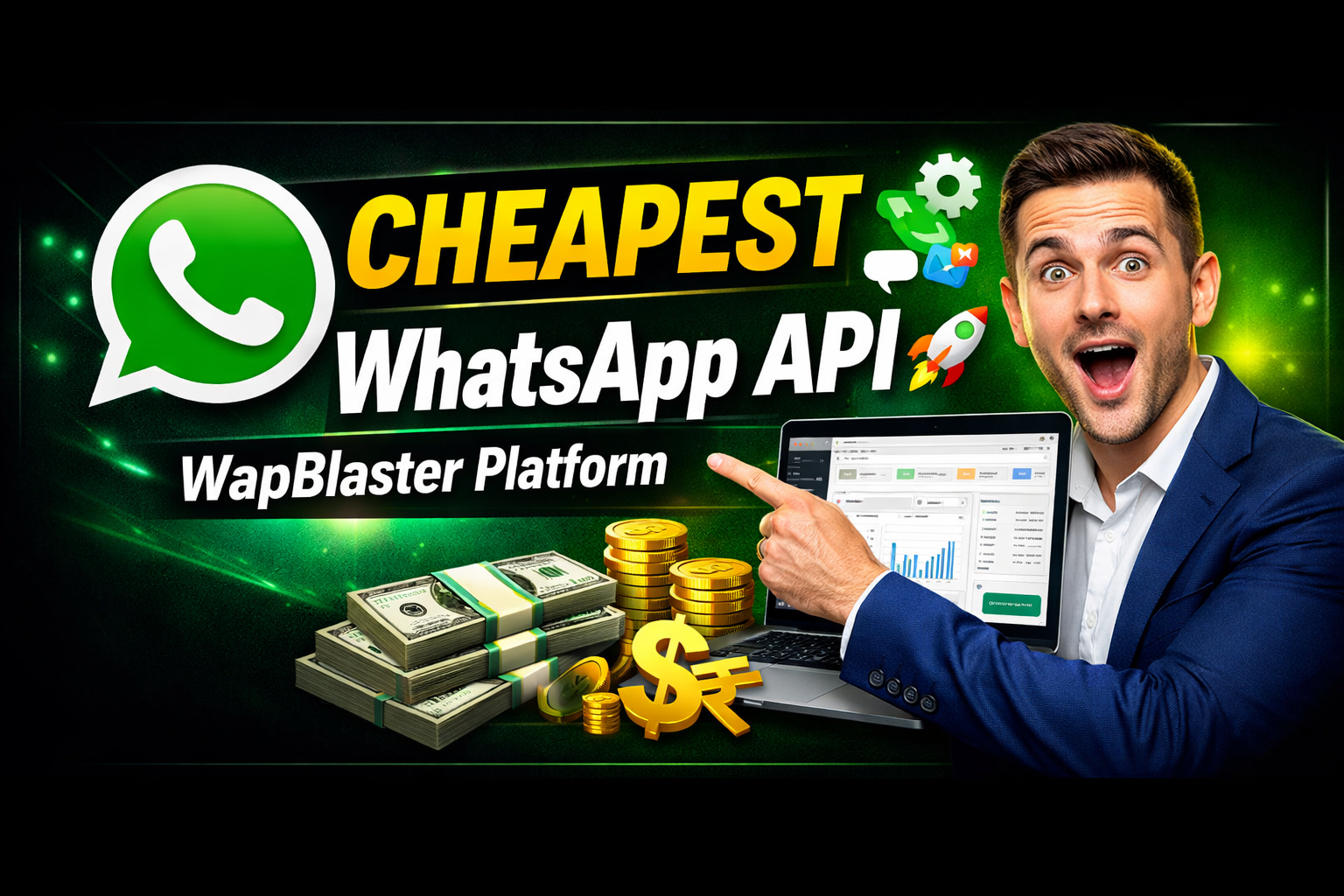 WapBlaster: the Best and Cheapest WhatsApp Business API Platform